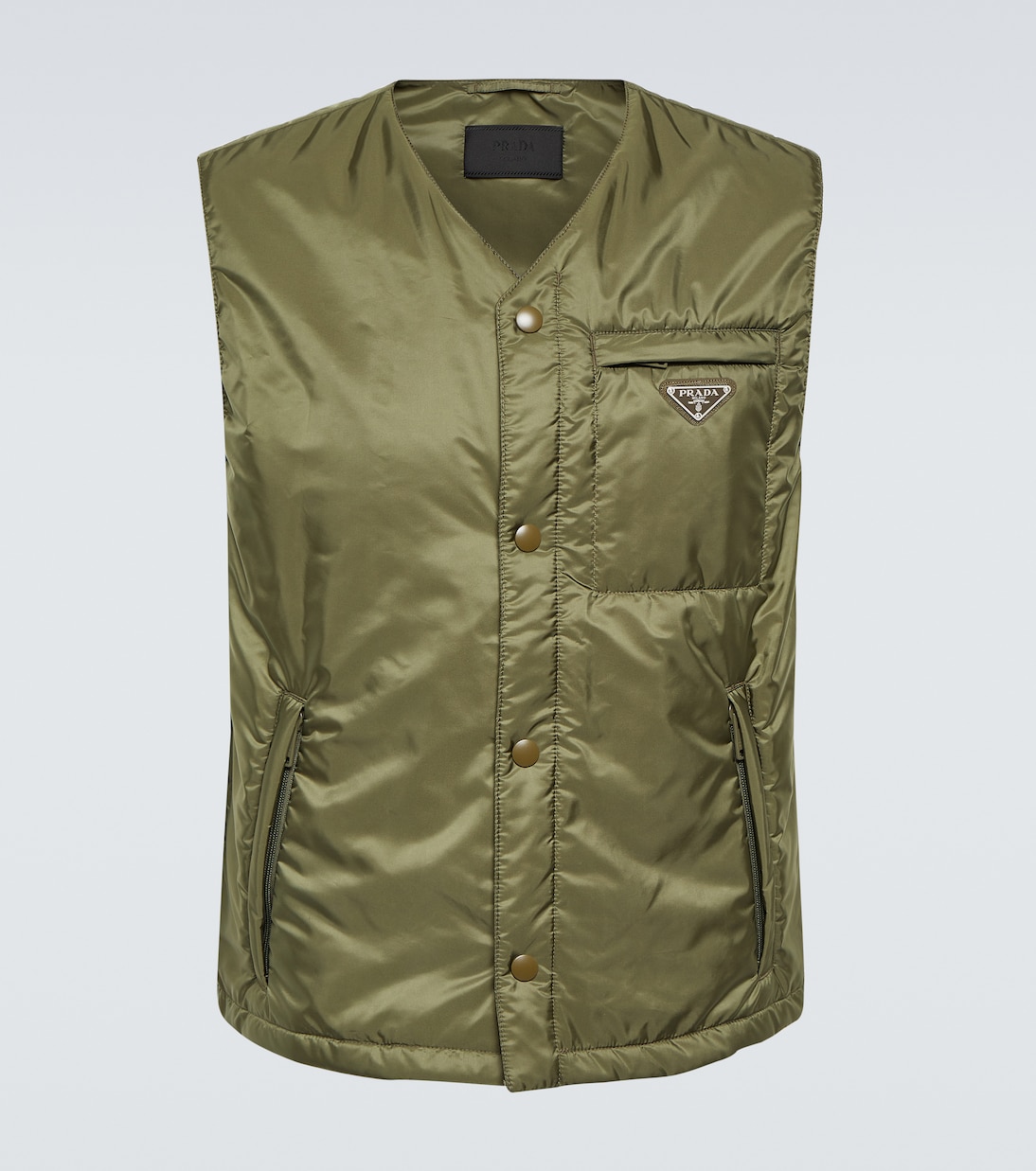 

Утеплённый жилет Prada, Militare