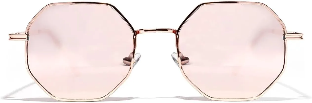 

Роскошные круглые солнцезащитные очки для женщин и мужчин. Модный винтажный стиль, стимпанк, маленькая оправа, защита от УФ-излучения UV400 generic, Mirror Pink