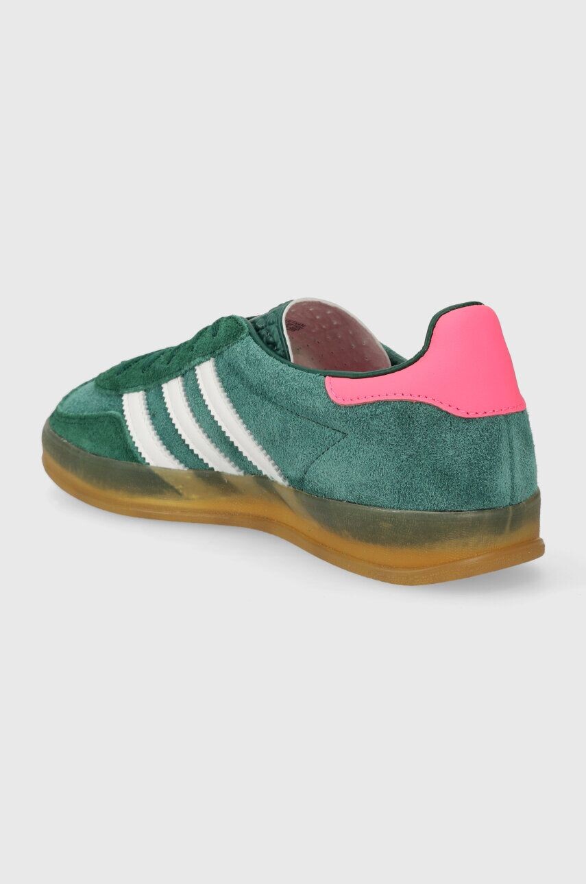 Кроссовки Gazelle Indoor adidas Originals, зеленый — фото 4
