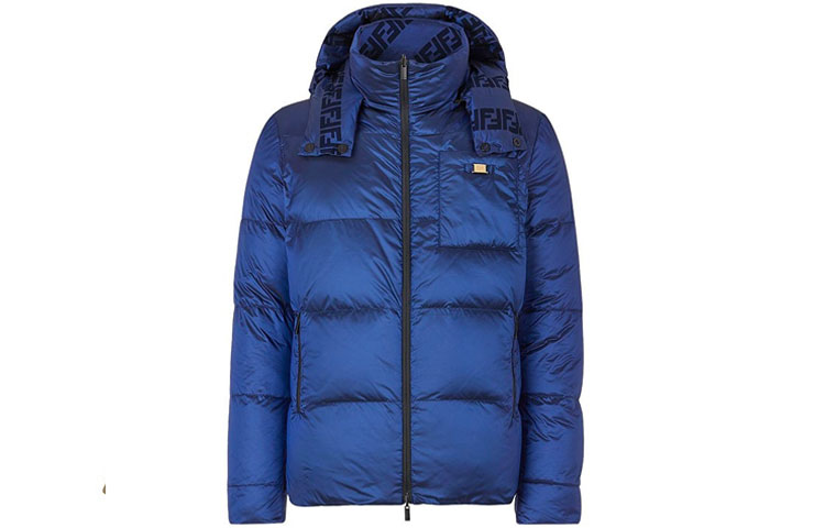

FENDI Реверсивная пуховая куртка, Blue