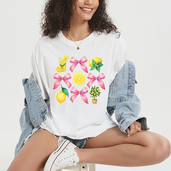 

Футболка Coquette lemonade chart garment dyed Simply Sage Market, White, Белый, Футболка Coquette lemonade chart garment dyed Simply Sage Market, White