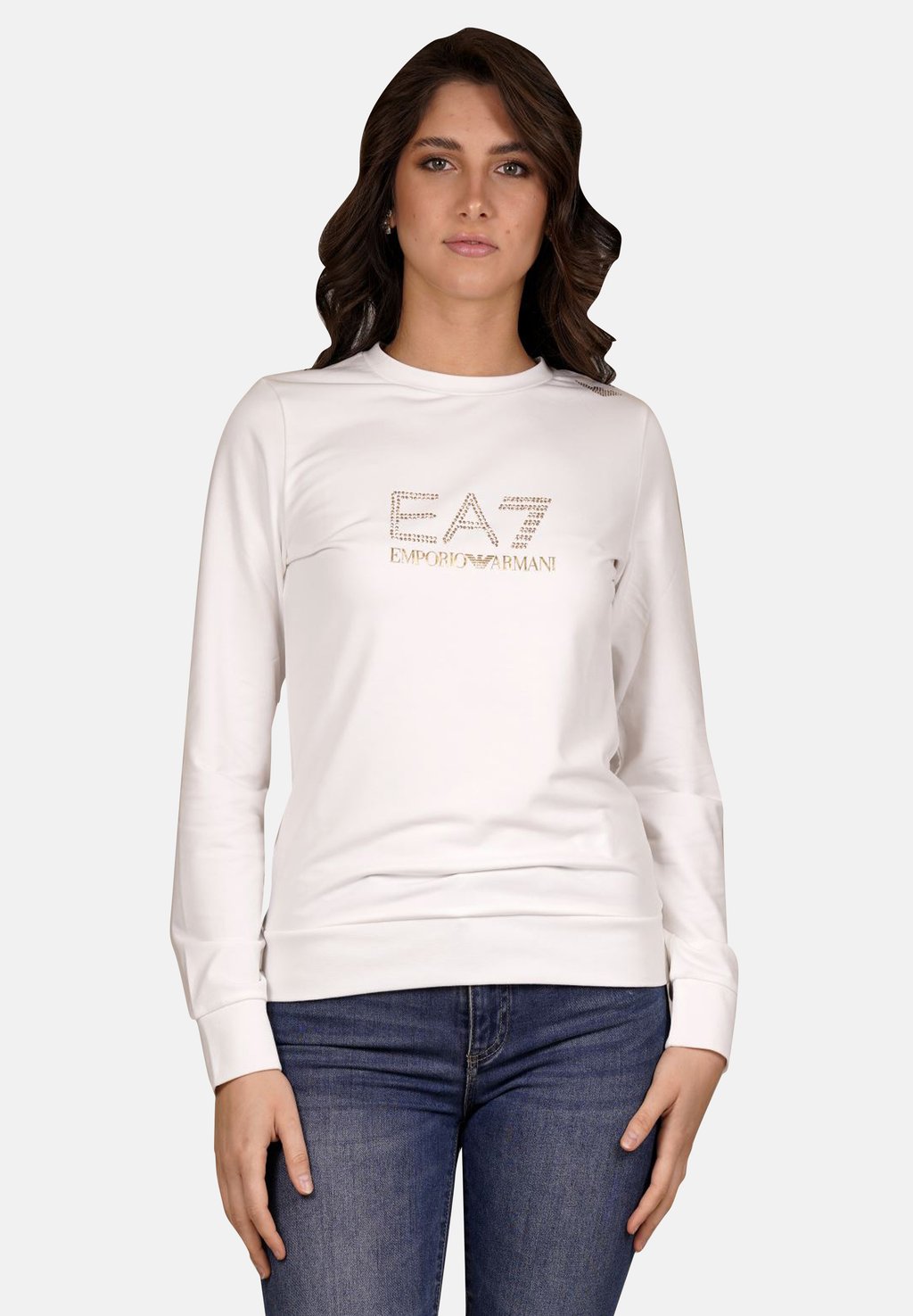 

Толстовка EA7 Emporio Armani, белый