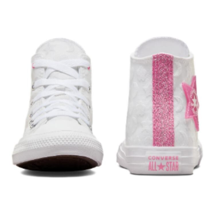 Детские парусиновые туфли Converse Chuck Taylor All Star PS, White — фото 4