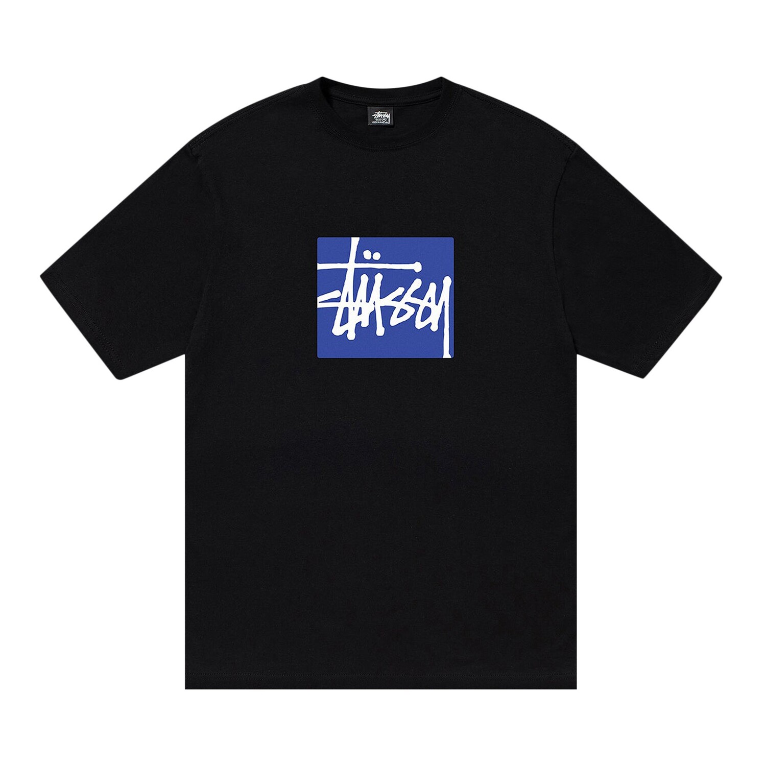 

Футболка Stussy Stock Box, черная, Черный, Футболка Stussy Stock Box, черная