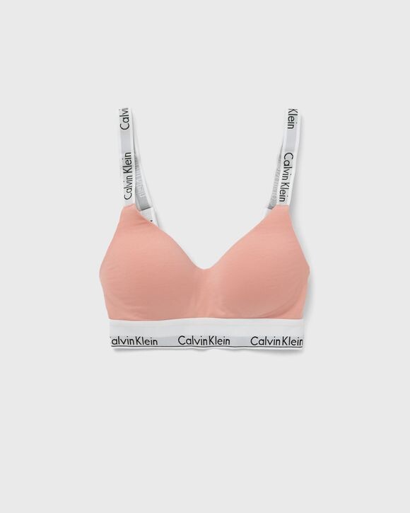 

Бралетт Calvin Klein Underwear Wmns Lght Lined Bralette (Avg), цвет coral almond