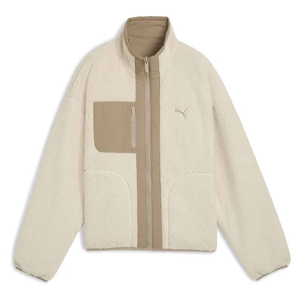

Куртка Puma Reversible Hybrid Sherpa, бежевый
