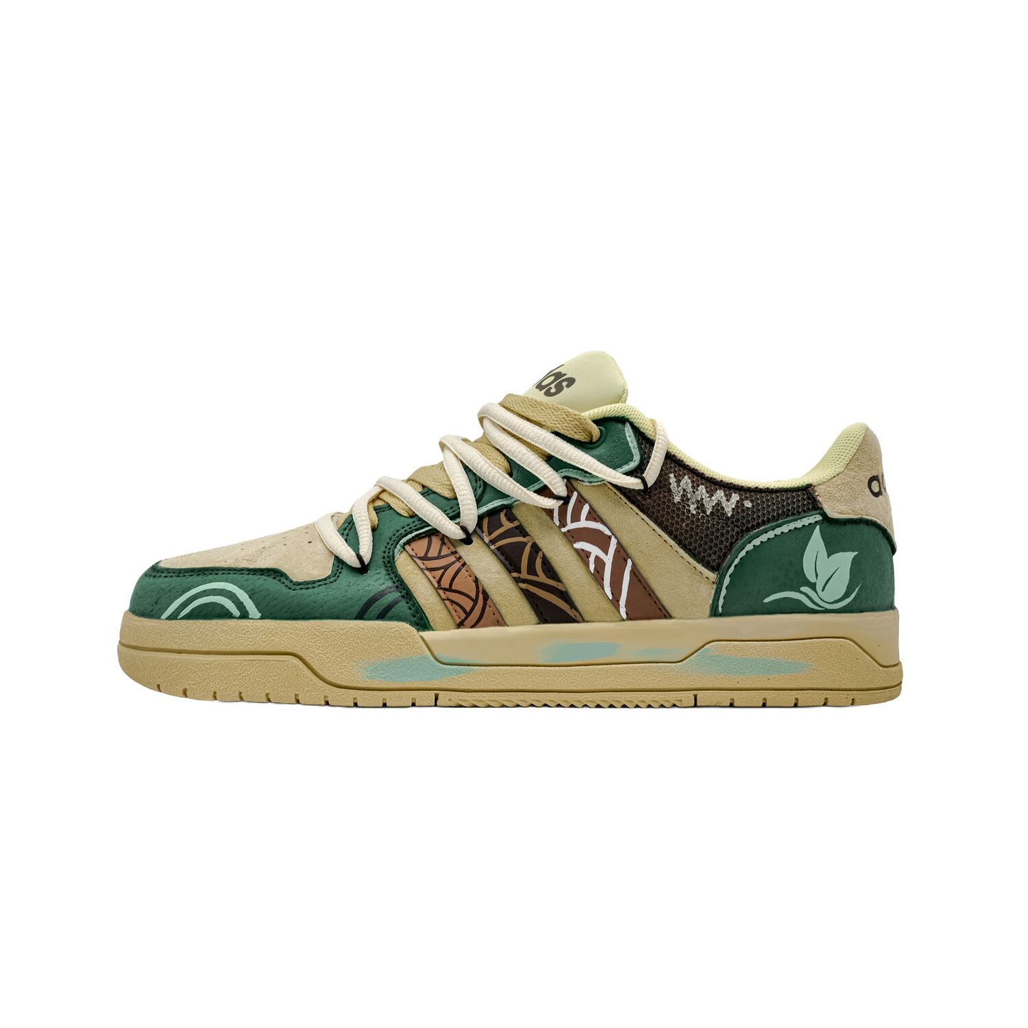 

Adidas Neo Кроссовки для скейтбординга Entrap Wooded Haven с низким верхом, износостойкие, унисекс, коричневый