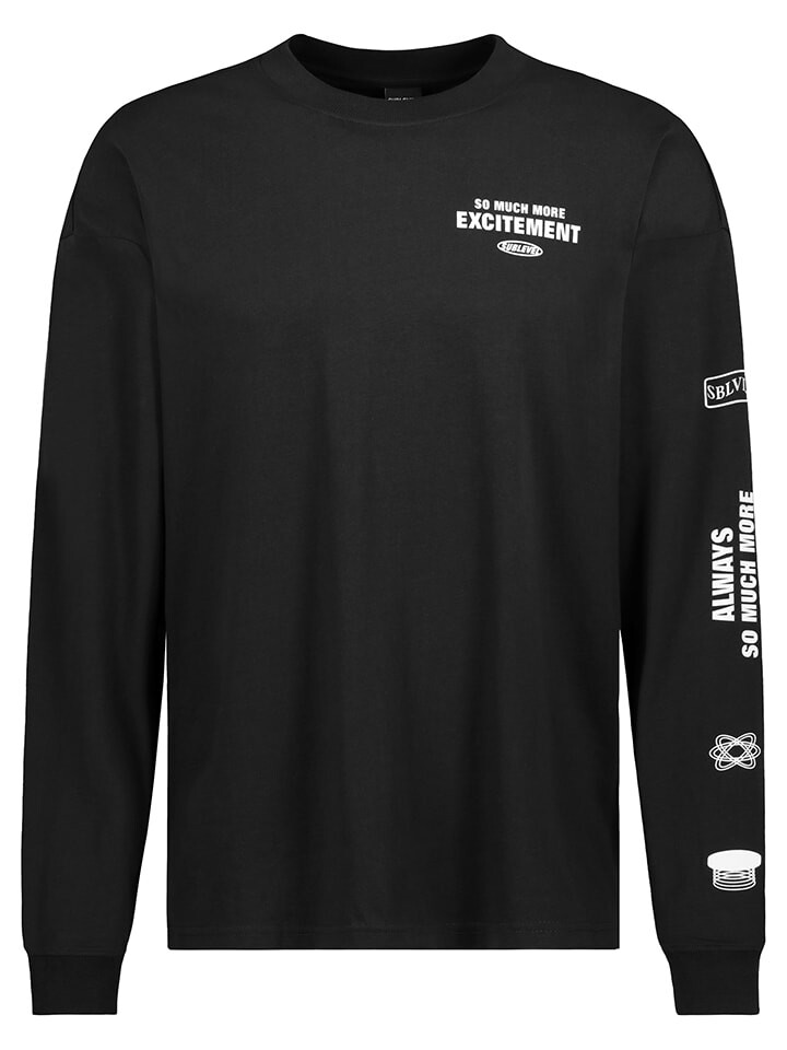 

Лонгслив Sublevel Longsleeve, черный