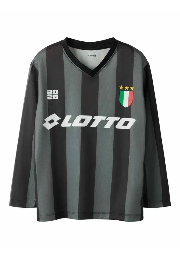 Футболка Lotto long sleeved top Name It, лавовый дым — фото 2