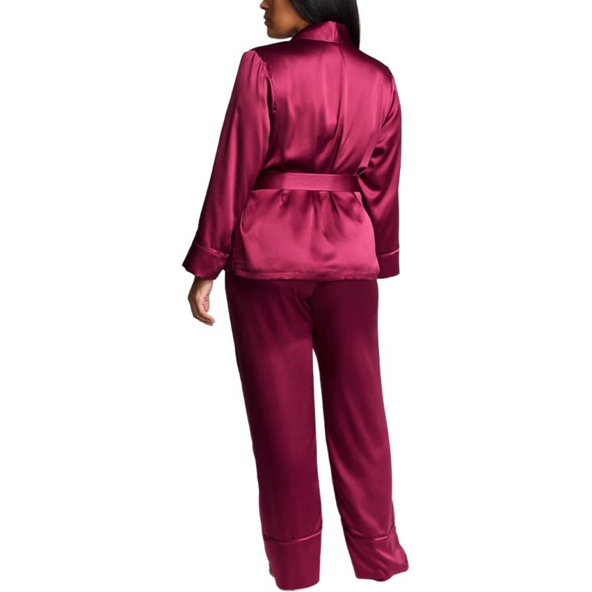 24 Big Show Collection сексуальный комплект пижамы для женщин burgundy Victoria's Secret, Burgundy Clothing Sets — фото 4