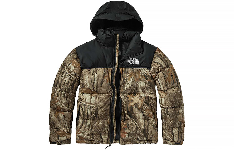 

Пуховик унисекс THE NORTH FACE, цвет Brown