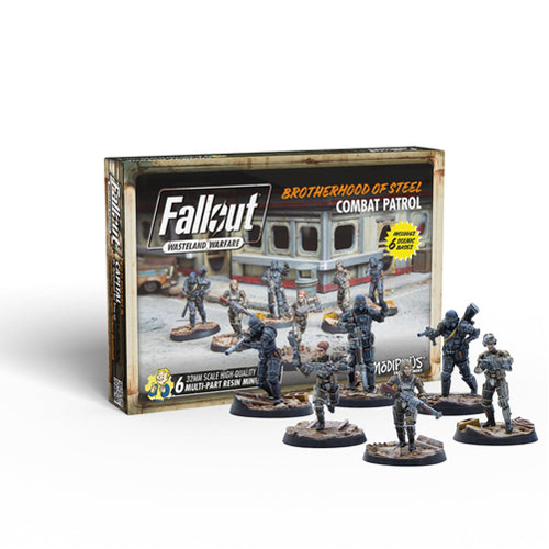 

Фигурка Fallout: Wasteland Warfare – Brotherhood Of Steel: Combat Patrol