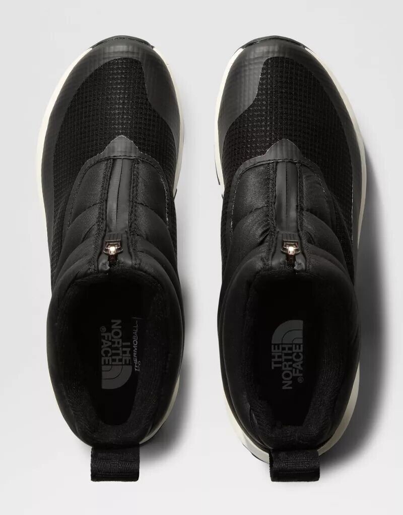 Женские зимние ботинки The North Face Thermoball™ Progressive II водонепроницаемые с молнией, черный — фото 3