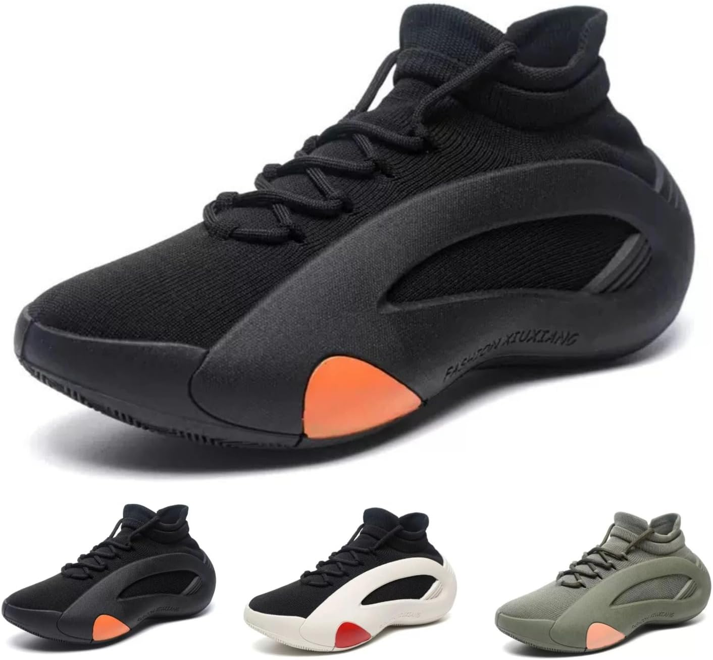 

Дышащие кроссовки с сетчатым верхом для мужчин и женщин, модные массивные кеды, комфортная платформа, беговые, стильные спортивные туфли Macefil, черный