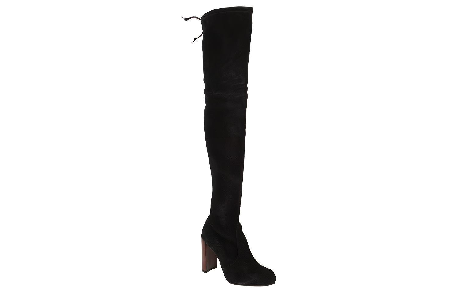 Ботфорты SW 10,5 см Женские Черные Stuart Weitzman — фото 4