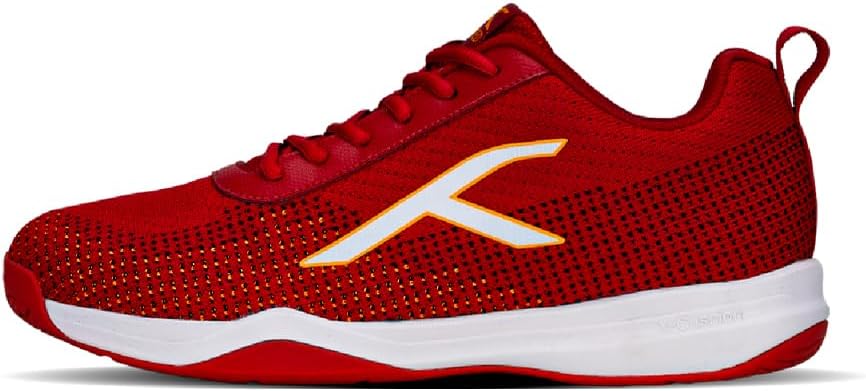 

Бадминтонные кроссовки HUNDRED Blade Lite без следа, Унисекс, Материал: верх из трикотажа, подошва резиновая, Идеально подходят для сквоша, настольного тенниса, волейбола, баскетбола, белый/красный/оранжевый