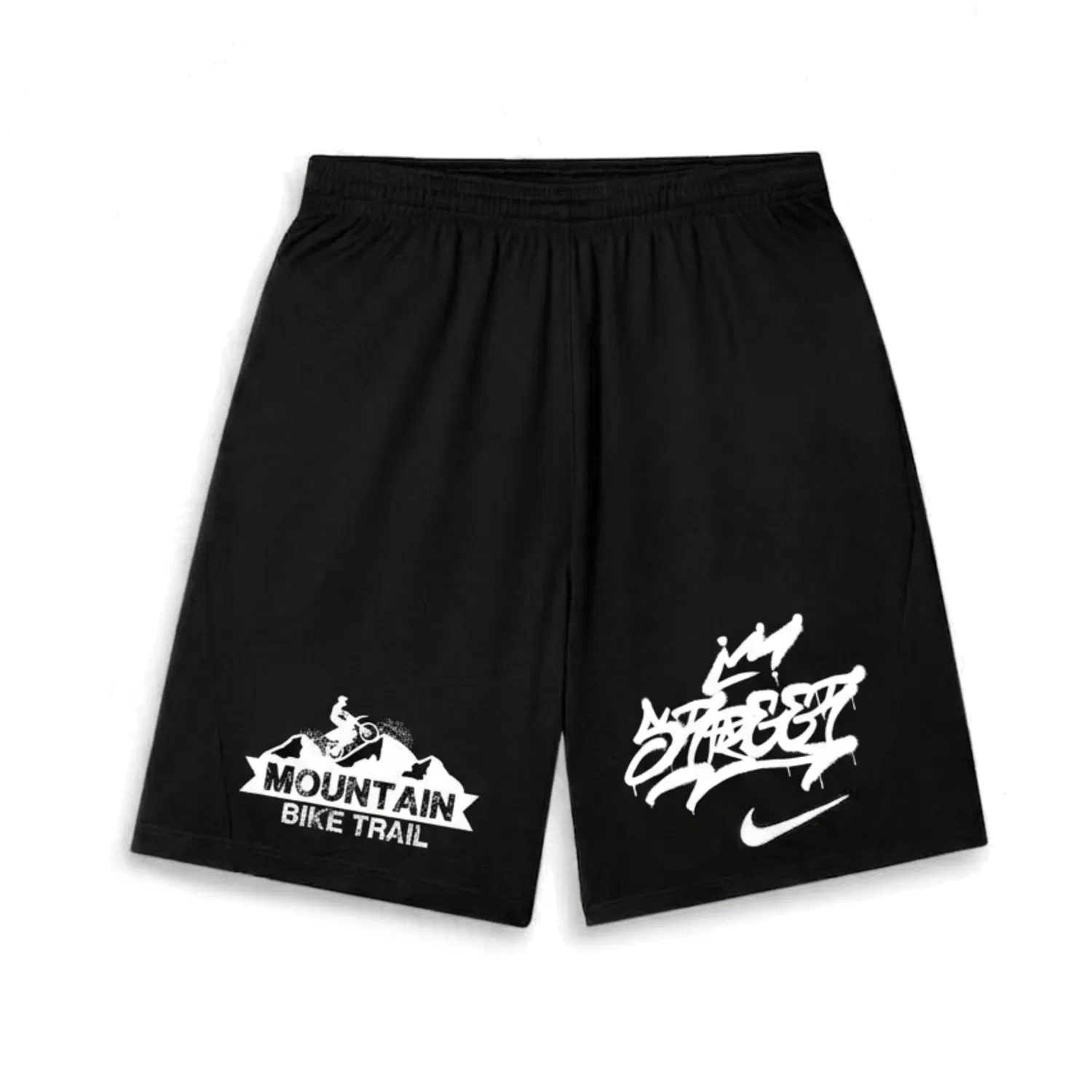 Шорты повседневные Dri Fit черные Nike