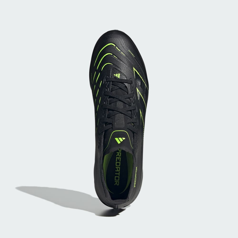 Бутсы Adidas Predator League Turf Cleats, цвет Core Black/Carbon/Lucid Lemon — фото 3