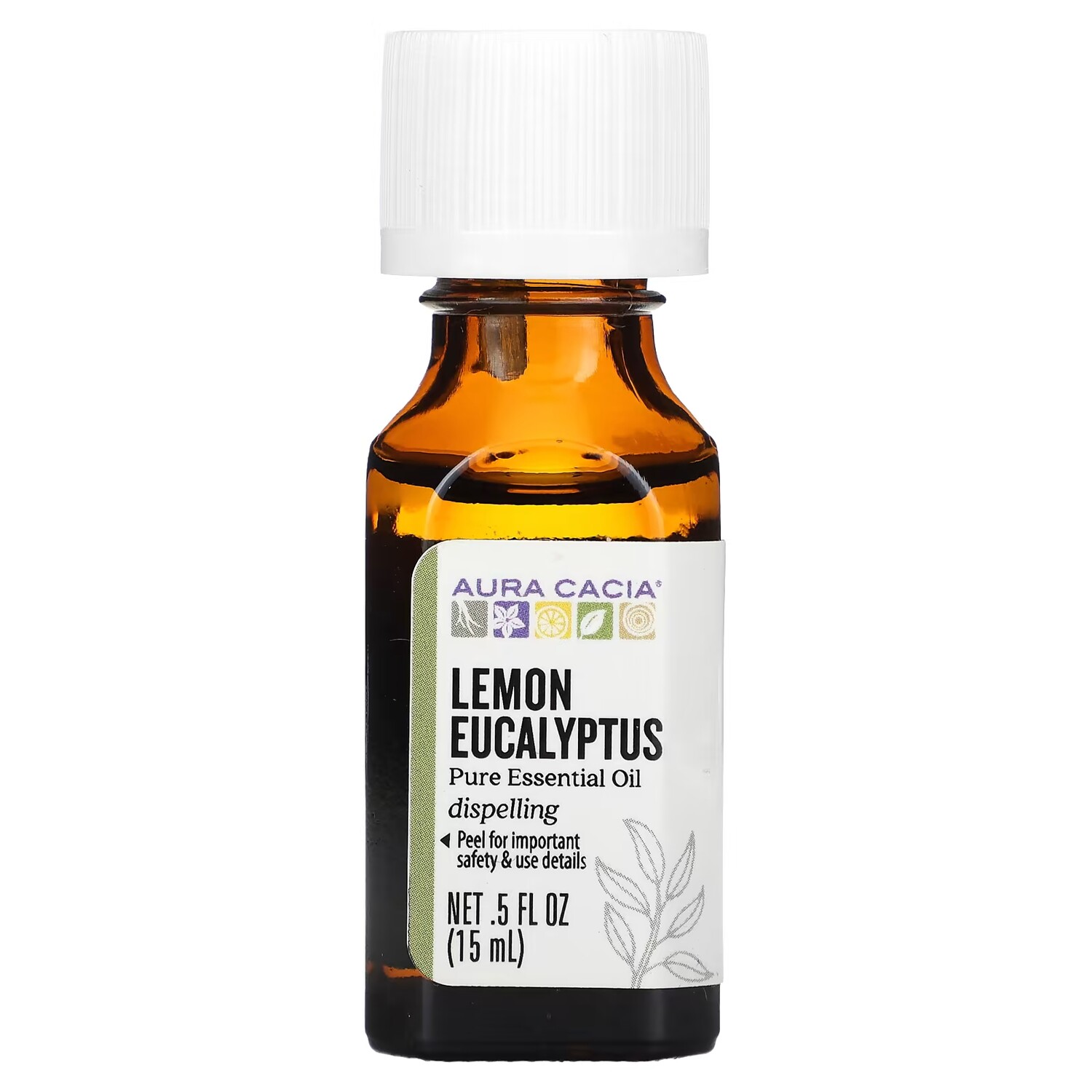 

Эфирное масло лимона и эвкалипта Aura Cacia Pure, 15 мл