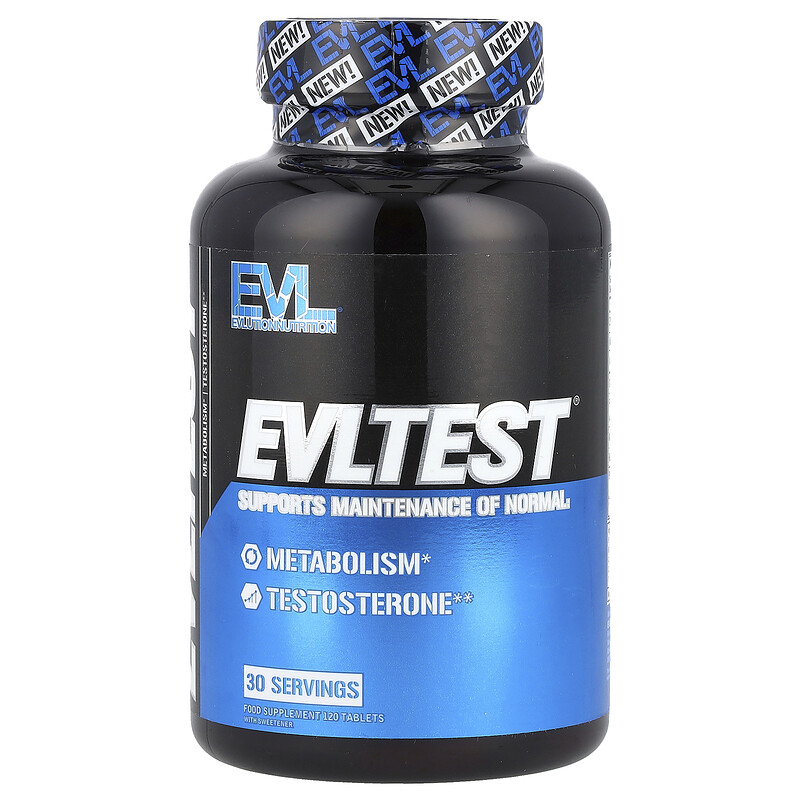 

EVLution Nutrition, EVLTEST, 120 таблеток