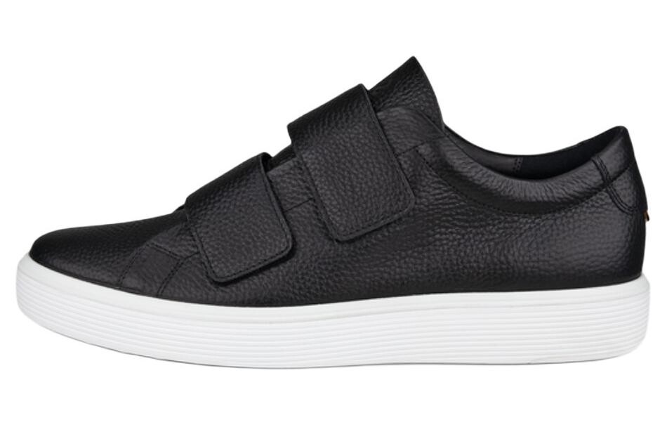 

Кроссовки ecco Skateboarding Shoes Men Low-top Black, черный