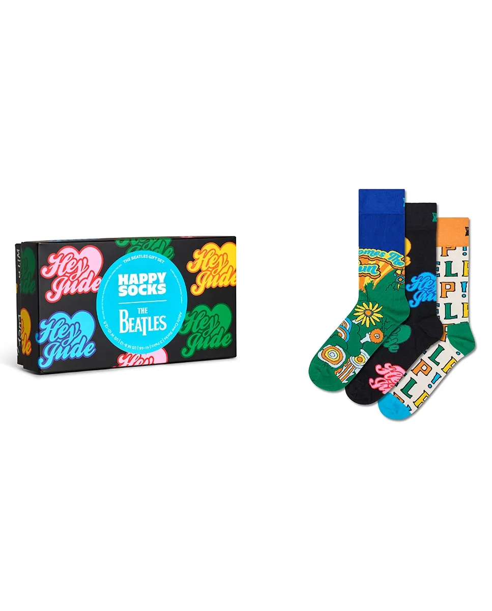 

Носки Beatles Happy Socks, черный