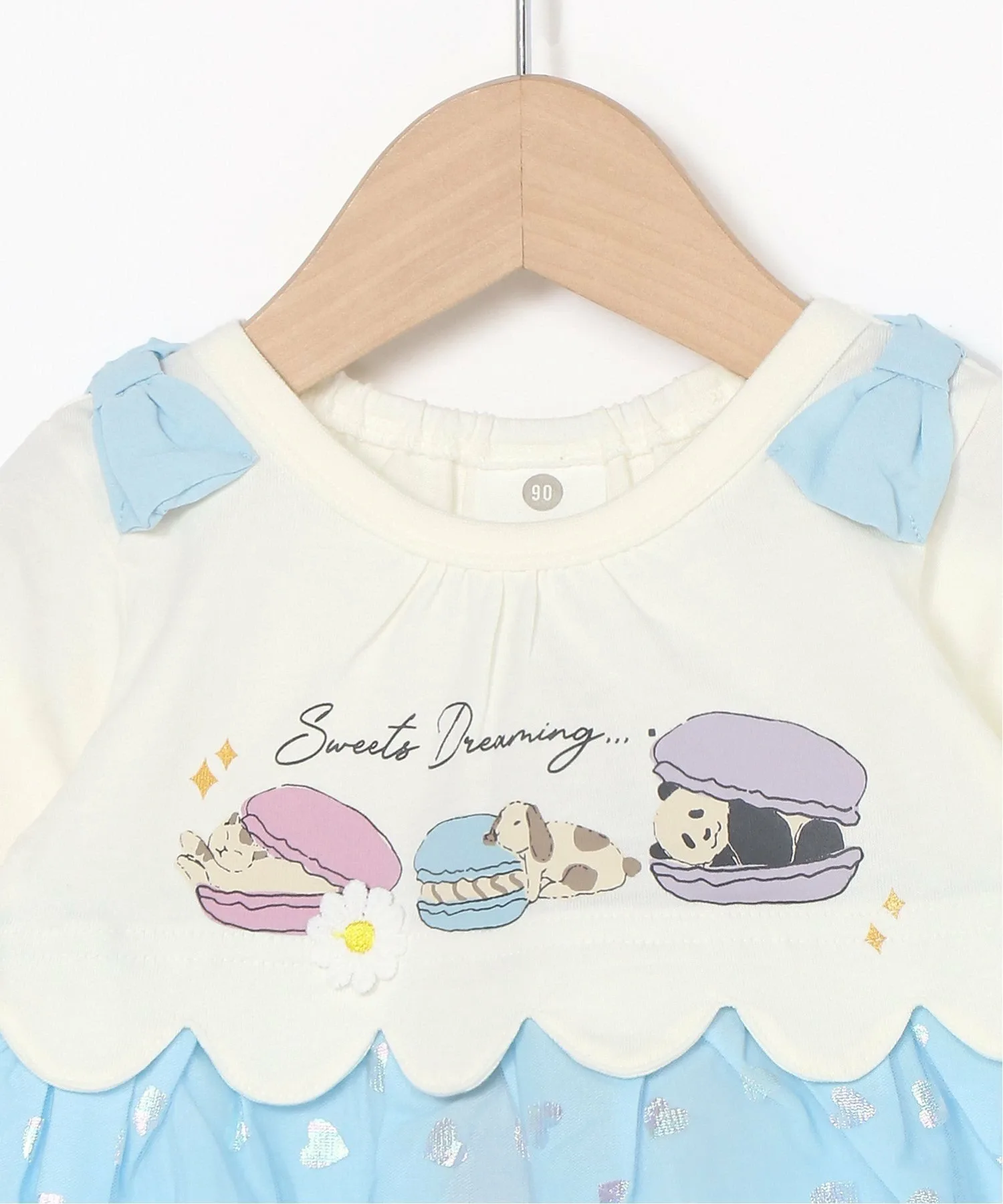 Платье SKAPE/Macaron Animal Dress, White — фото 3