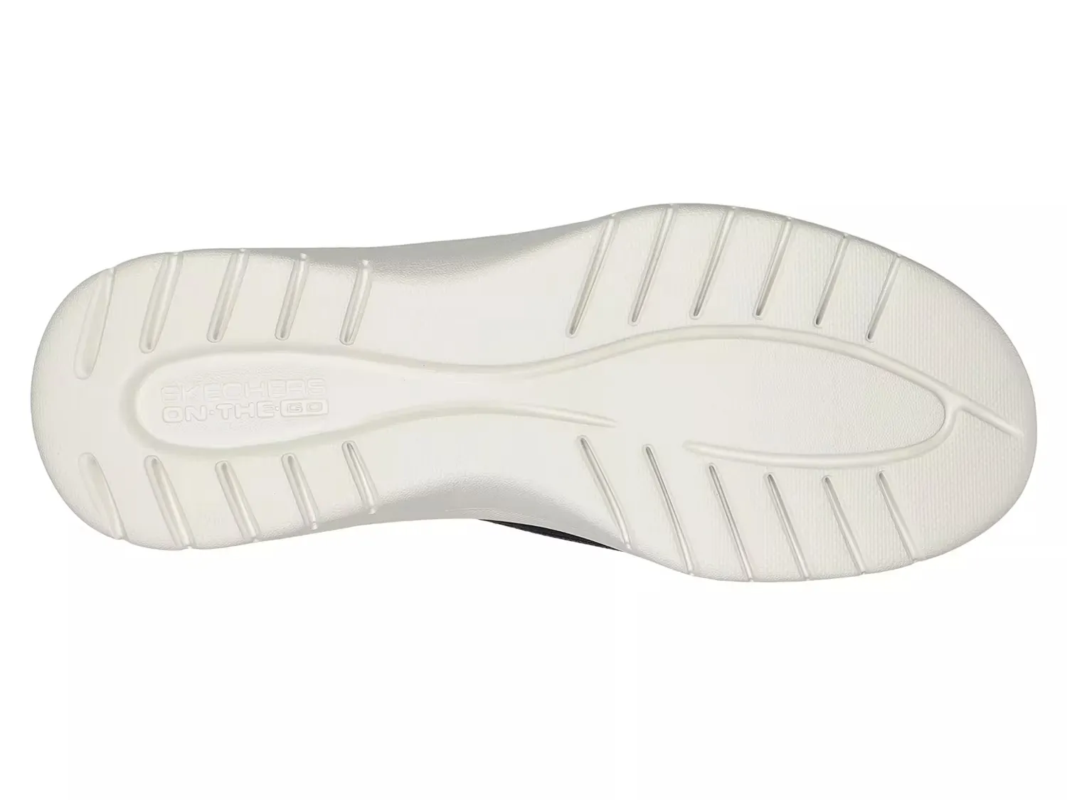 Hands Free Slip-Ins: On The Go Flex Top Notch Слипоны Sneaker - женские Skechers, Blue/White — фото 4