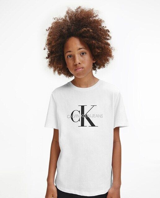 

Футболка с принтом для мальчика Calvin Klein Calvin Klein, белый