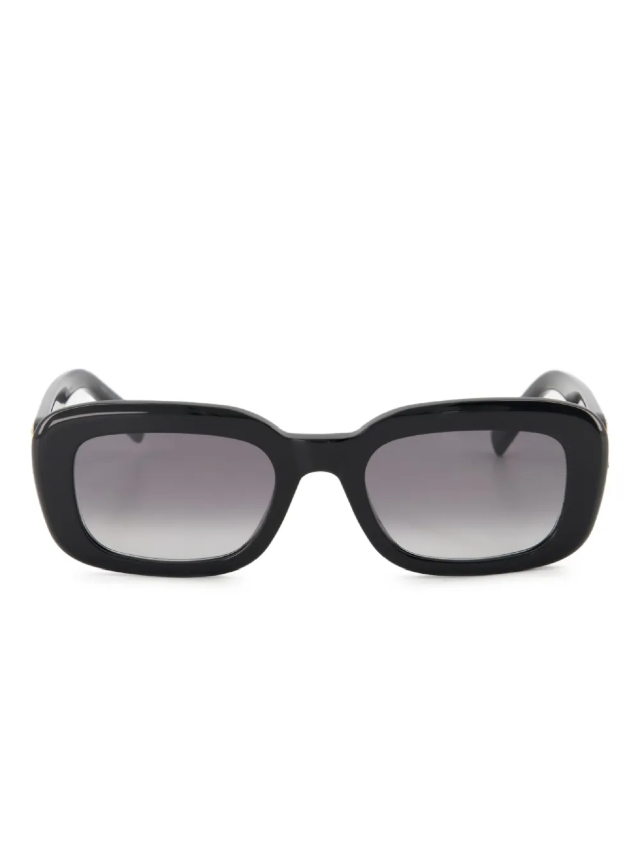 

Saint Laurent Eyewear солнцезащитные очки в прямоугольной оправе, черный