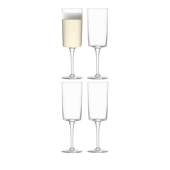 

Фужеры Gio Champagne Flute, Set of 4 LSA, белый