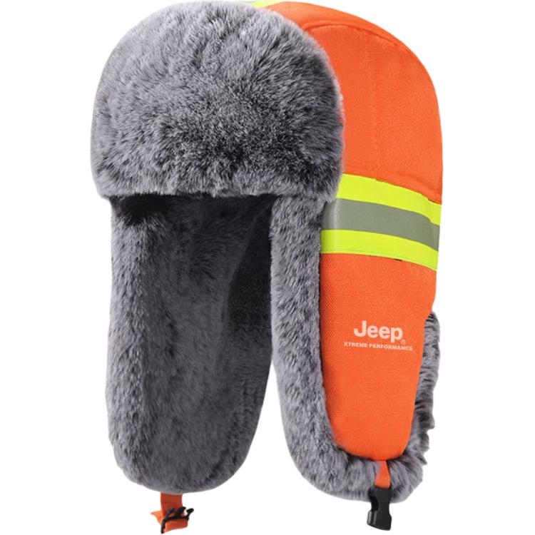 

Траппер-шапка из полиэстера для мужчин Jeep, оранжевый