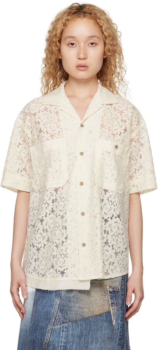 

Эксклюзивная рубашка Off-white Fline Andersson Bell SSENSE