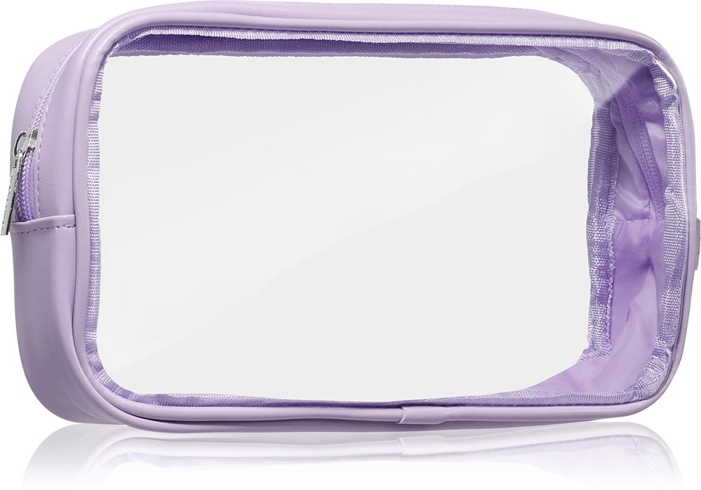 

Дорожная косметичка-органайзер среднего размера с прозрачным корпусом Notino, m purple 24x12,5x5 cm