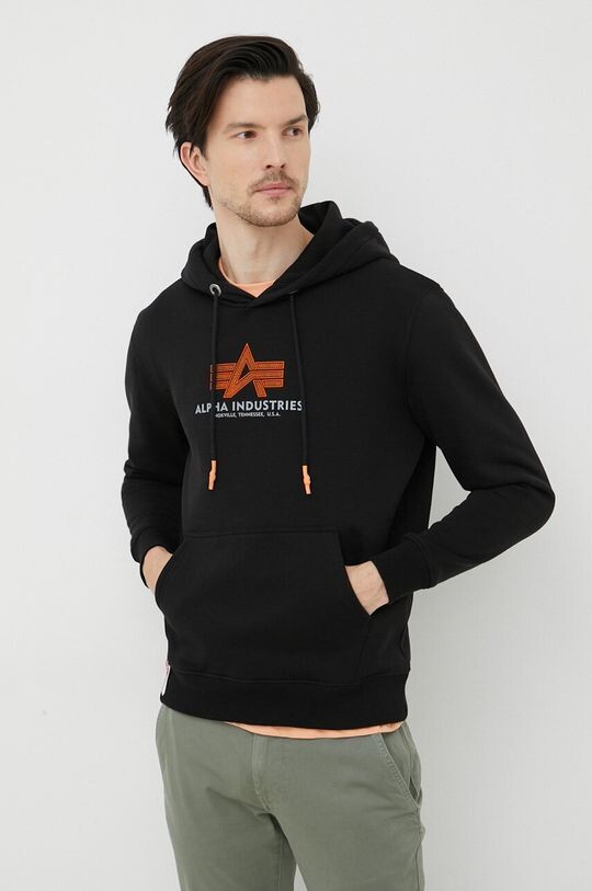 

Фуфайка Alpha Industries, черный