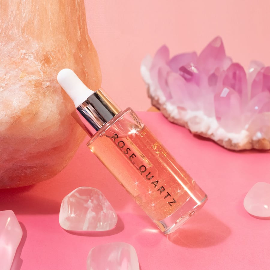 CRYSTALLOVE Rose quartz 3D lift & sculpt set - лифтинг-массажер и сыворотка - ограниченный тираж — фото 3