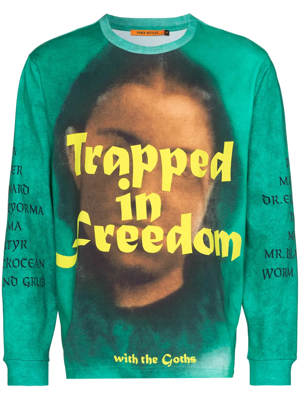 

Футболка с принтом Trapped Vyner Articles, зеленый