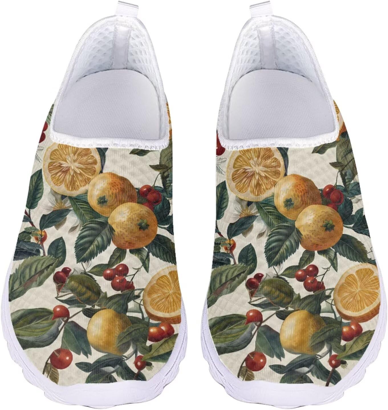 

Кроссовки Jeiento Slip On для женщин и мужчин с широким носком, легкие спортивные кроссовки из сетки, женские мягкие слипоны, желтый