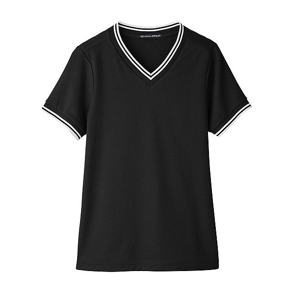 

Женская футболка V-образного выреза Crownlux Performanceplaited Devon & Jones, Black And White, Белый, Женская футболка V-образного выреза Crownlux Performanceplaited Devon & Jones, Black And White