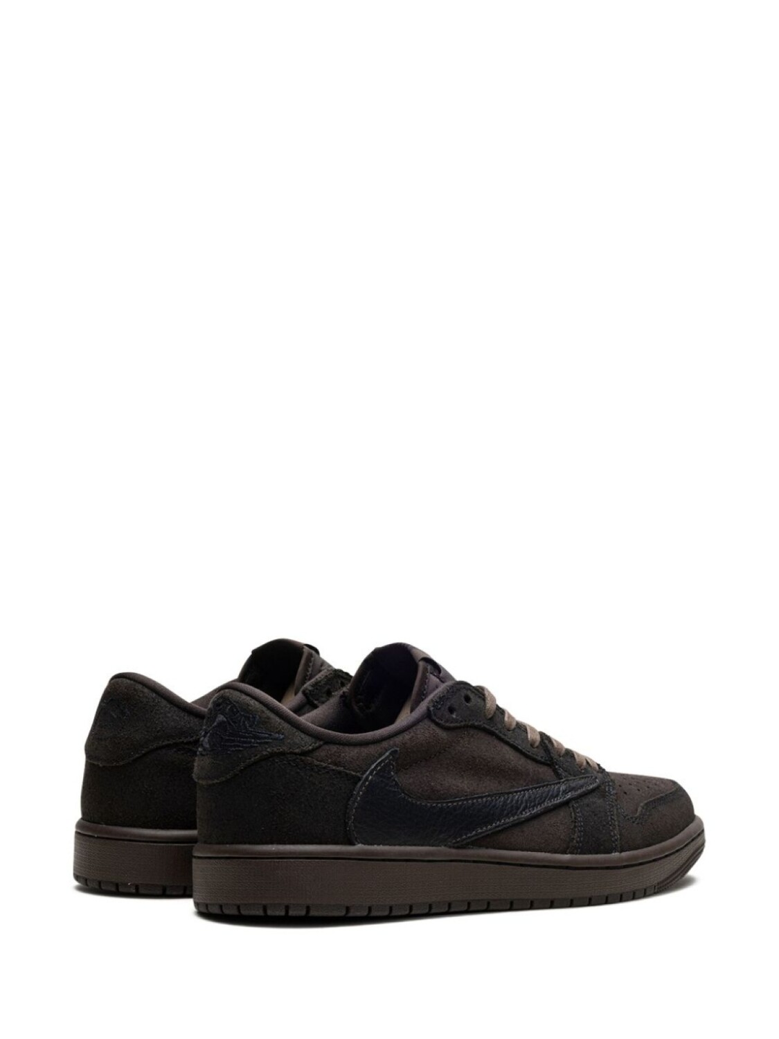 Кроссовки Jordan x Travis Scott Air Jordan 1 Low OG "Velvet Brown", коричневый — фото 3