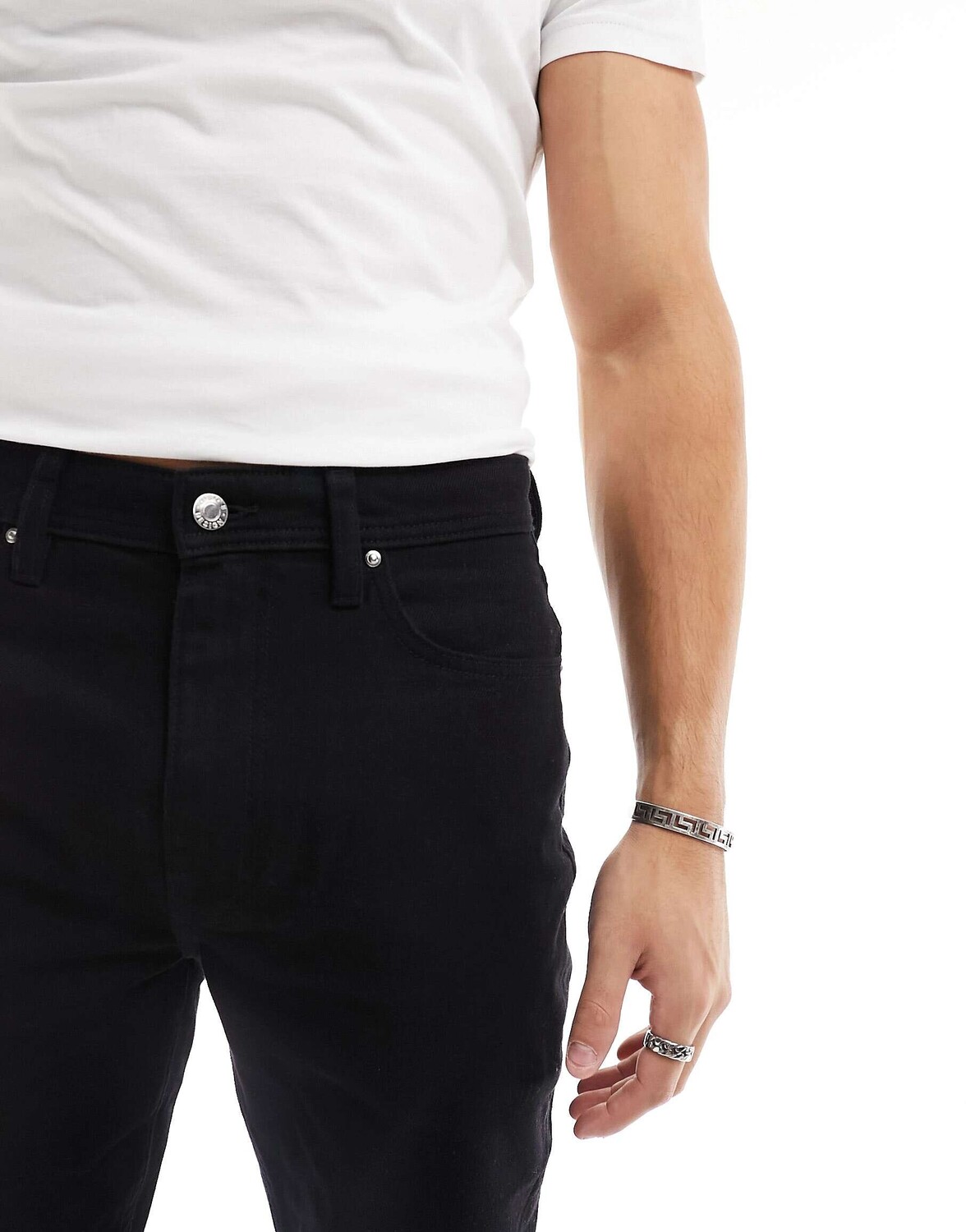 

Черные прямые джинсы ASOS