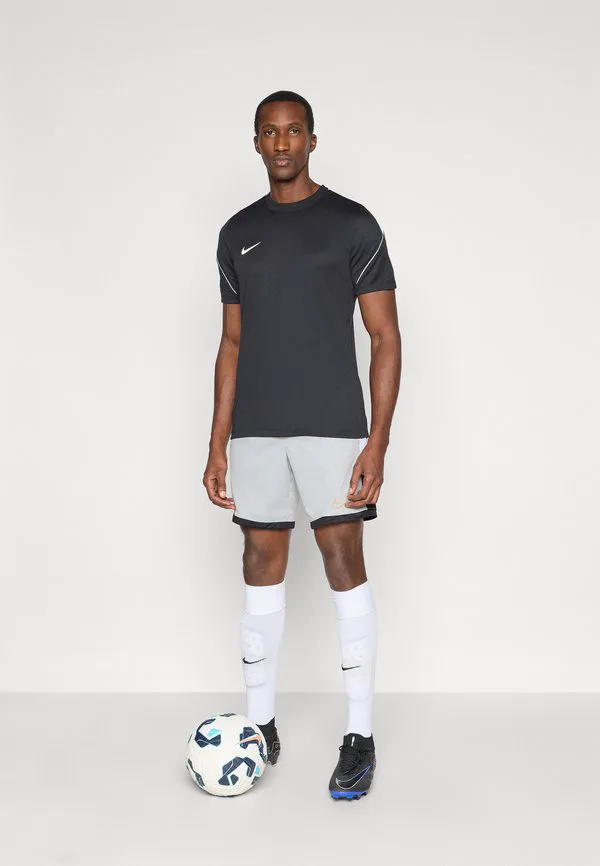 Короткие спортивные шорты Nike Performance, Light Smoke Grey/White/Black/Metallic Gold-Coloured — фото 2