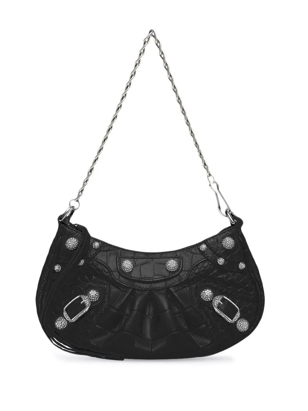 

Мини-сумка на плечо Le Cagole BALENCIAGA, черный
