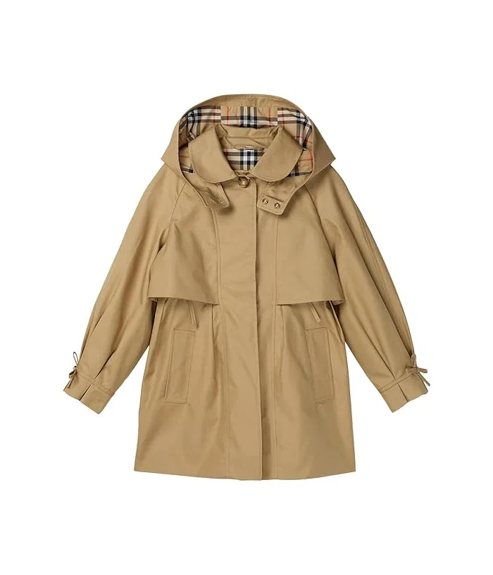 Плащ Zoe Burberry Kids, Sand