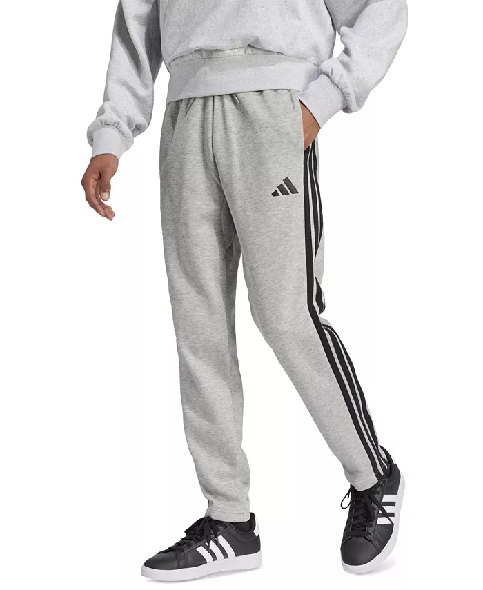 

Мужские базовые брюки Regular-Fit с тремя полосками adidas, серый