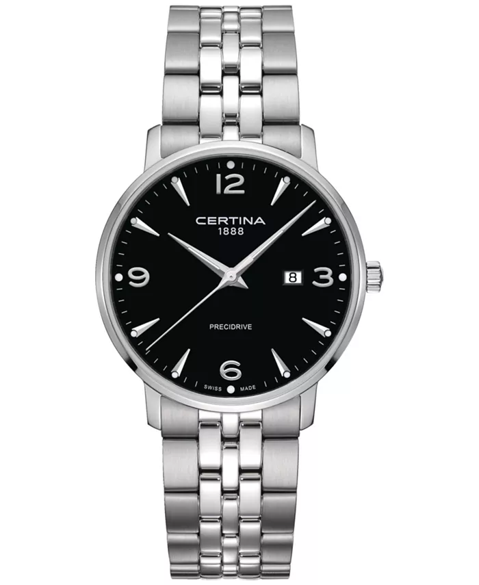 

Женские часы Swiss DS Caimano на стальном браслете, 39 мм Certina