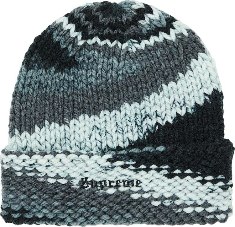 

Шапка Supreme Gradient Spacedye 'Black', черный