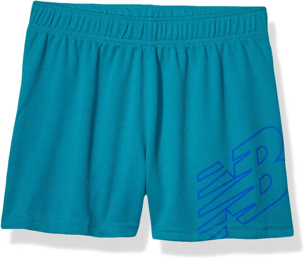 Спортивные шорты для девочек New Balance, Amazonite