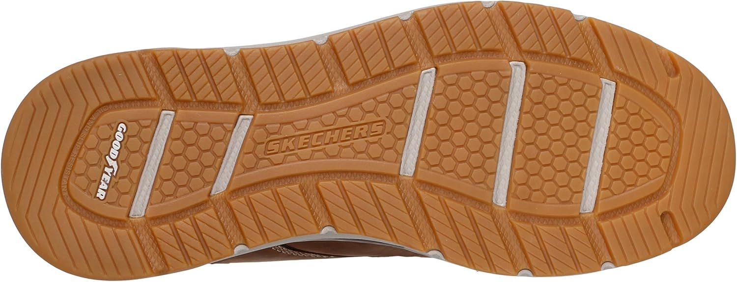 Мужские ботинки Skechers John Deere X Skechers Kadmiel - Grand Creek с шнуровкой и мягким воротником, Dkbr — фото 4
