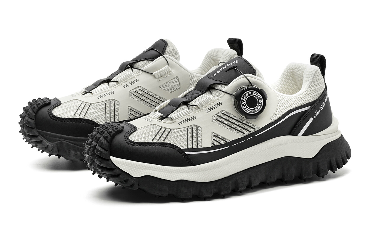 Кроссовки Dickies Kids Lifestyle Shoes PS Low-top Black/White, черный/белый — фото 3